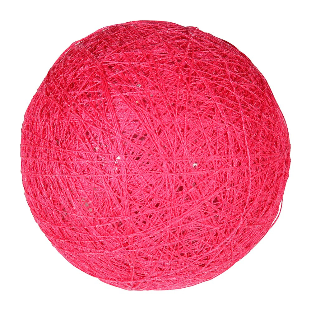 Boule tissu fuchsia ⌀ 6 cm - OSTARIA