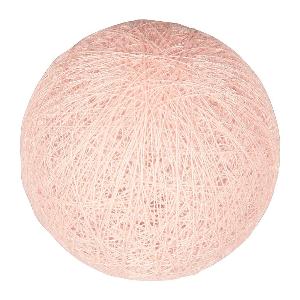 Boule tissu rose ⌀ 6 cm - OSTARIA