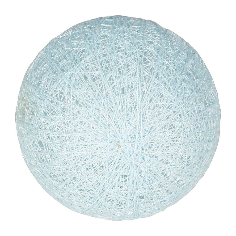 Boule tissu bleu clair ⌀ 6 cm - OSTARIA