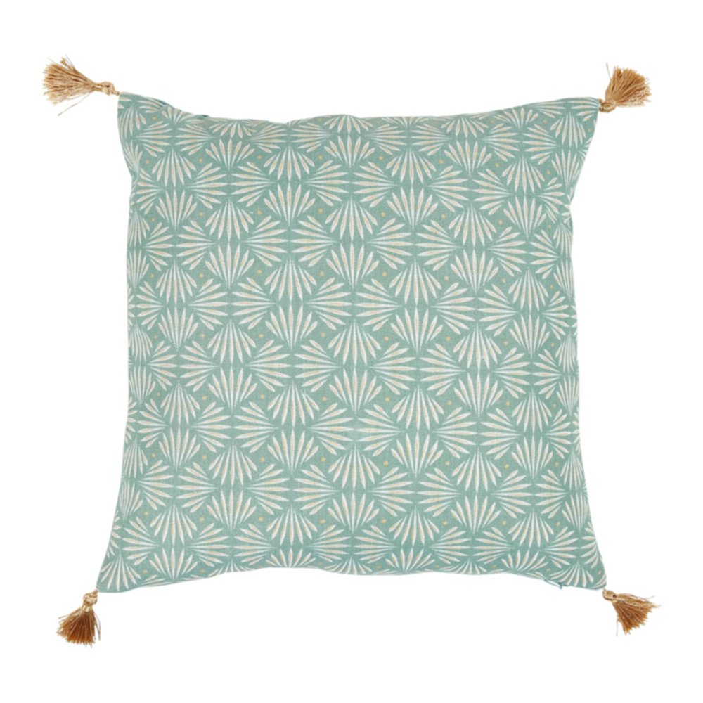 Housse de coussin carrée Plumes 40 x 40 cm - OSTARIA