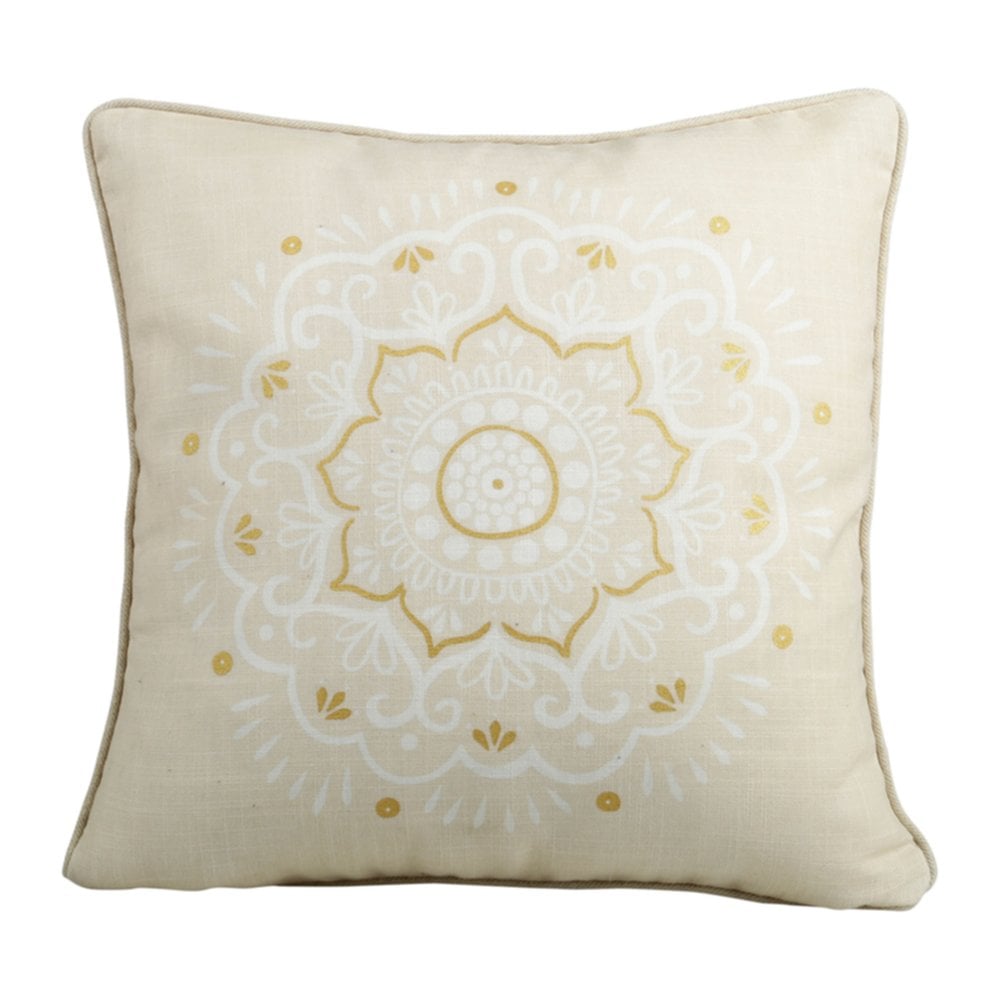 Housse de coussin carrée Mandalas 40 x 40 cm - OSTARIA