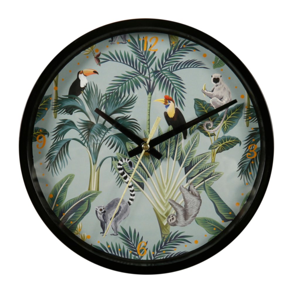 Horloge plastique Tropic Ø20 cm - OSTARIA