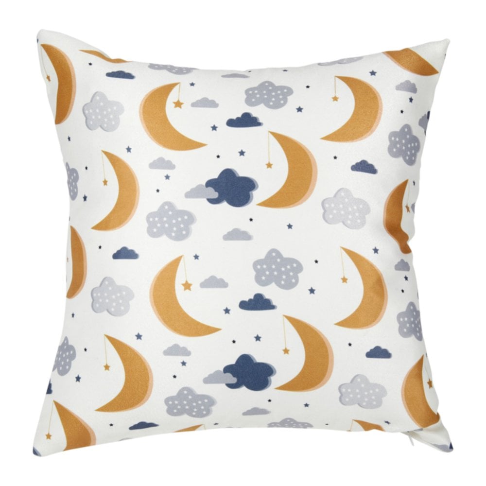 Housse de coussin carrée Nuage 40 x 40 cm blanc - OSTARIA