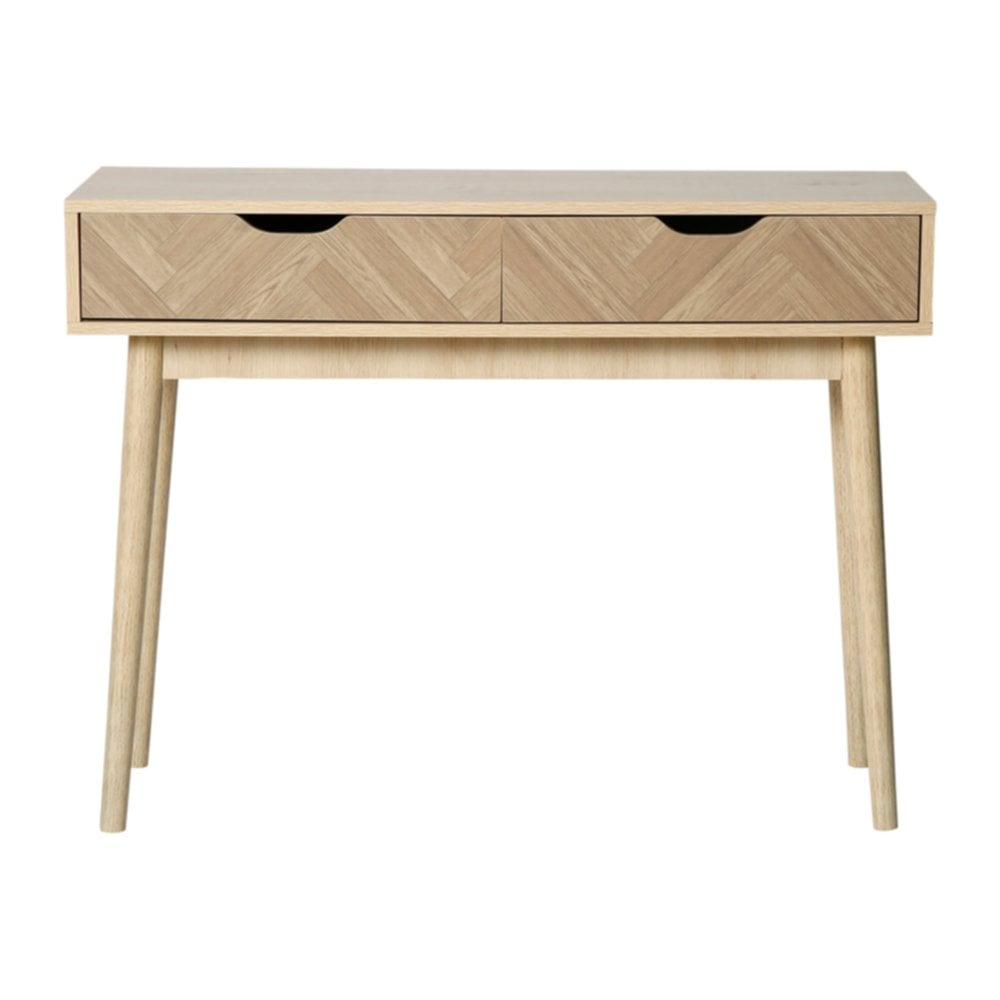 Console en bois marquet 100 x 30 x 75 cm - OSTARIA