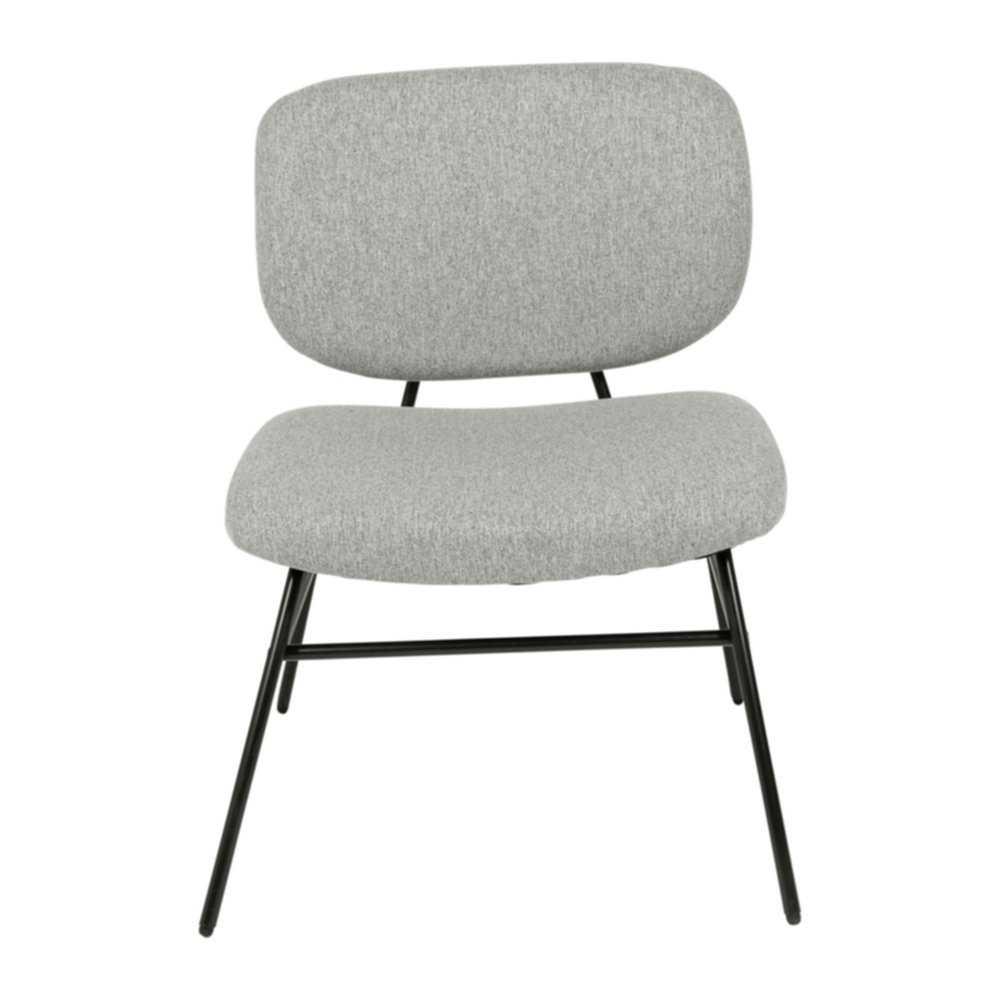 Fauteuil Sulli Gris Chiné 75x55x55cm