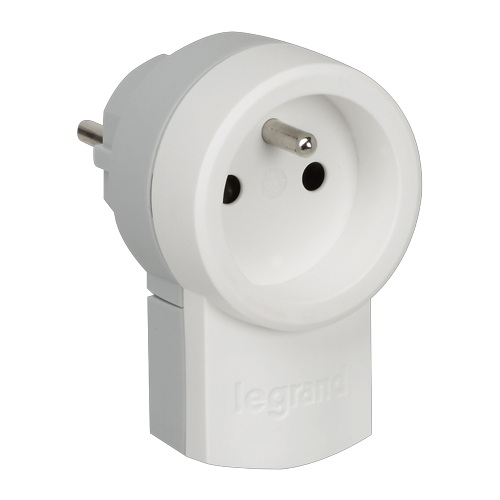 Fiche double fonction 250V 16A 2P+T - LEGRAND