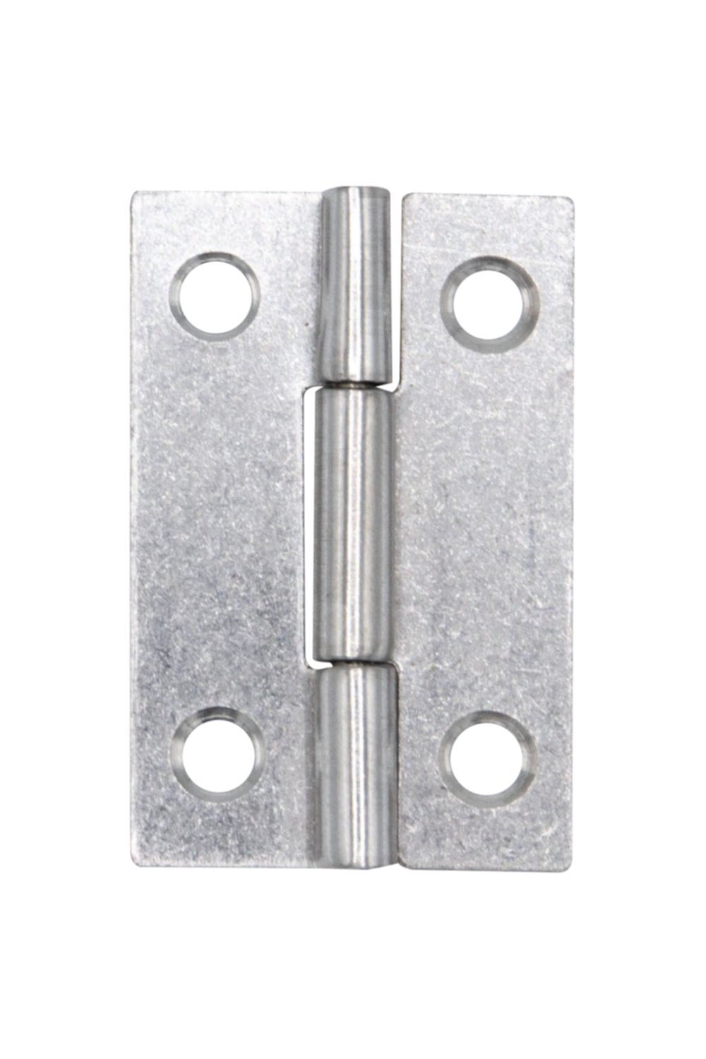 Charnière rectangle 40x25 mm acier inox x2