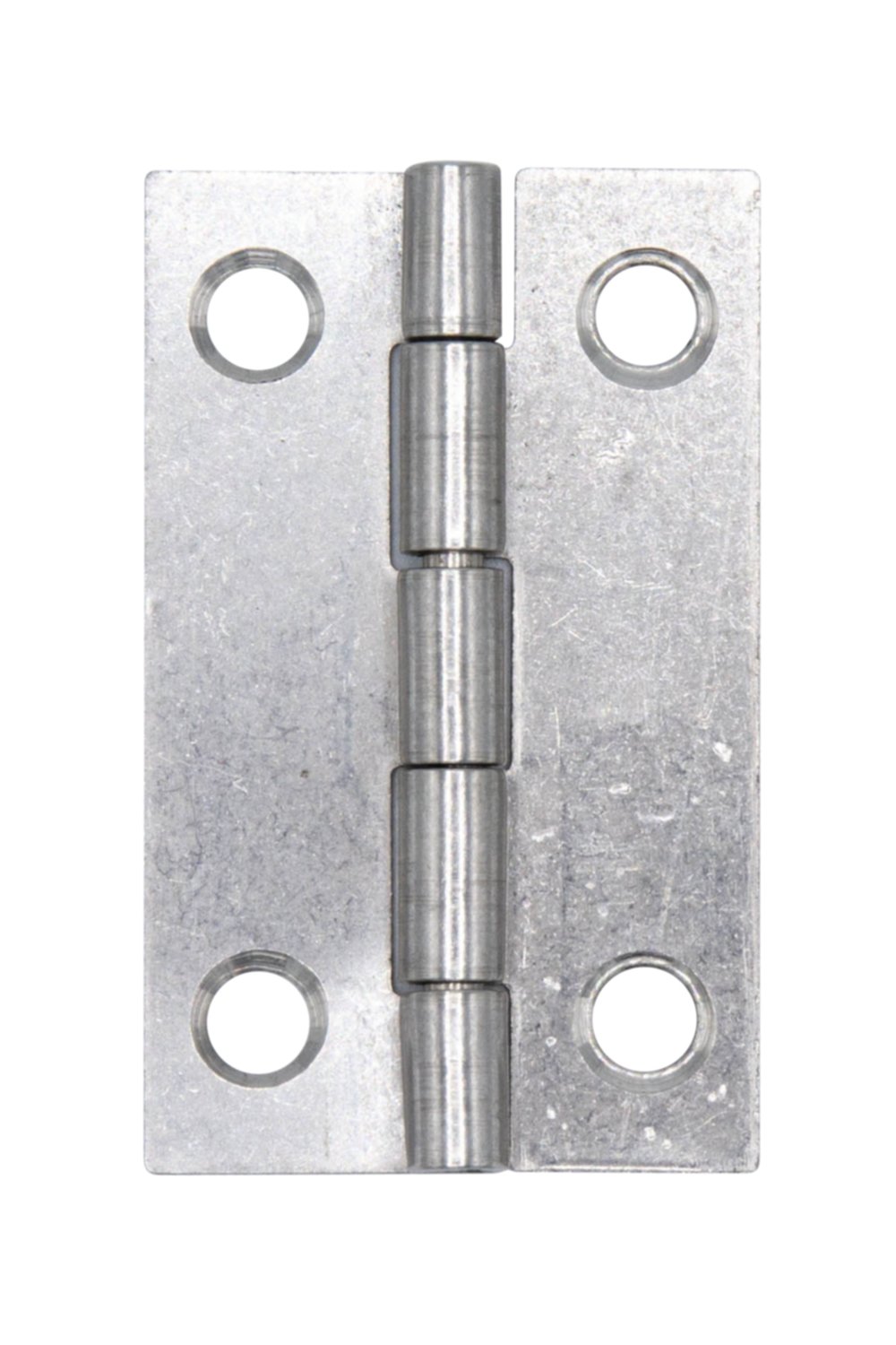 Charnière rectangle 50x30 mm acier inox x2