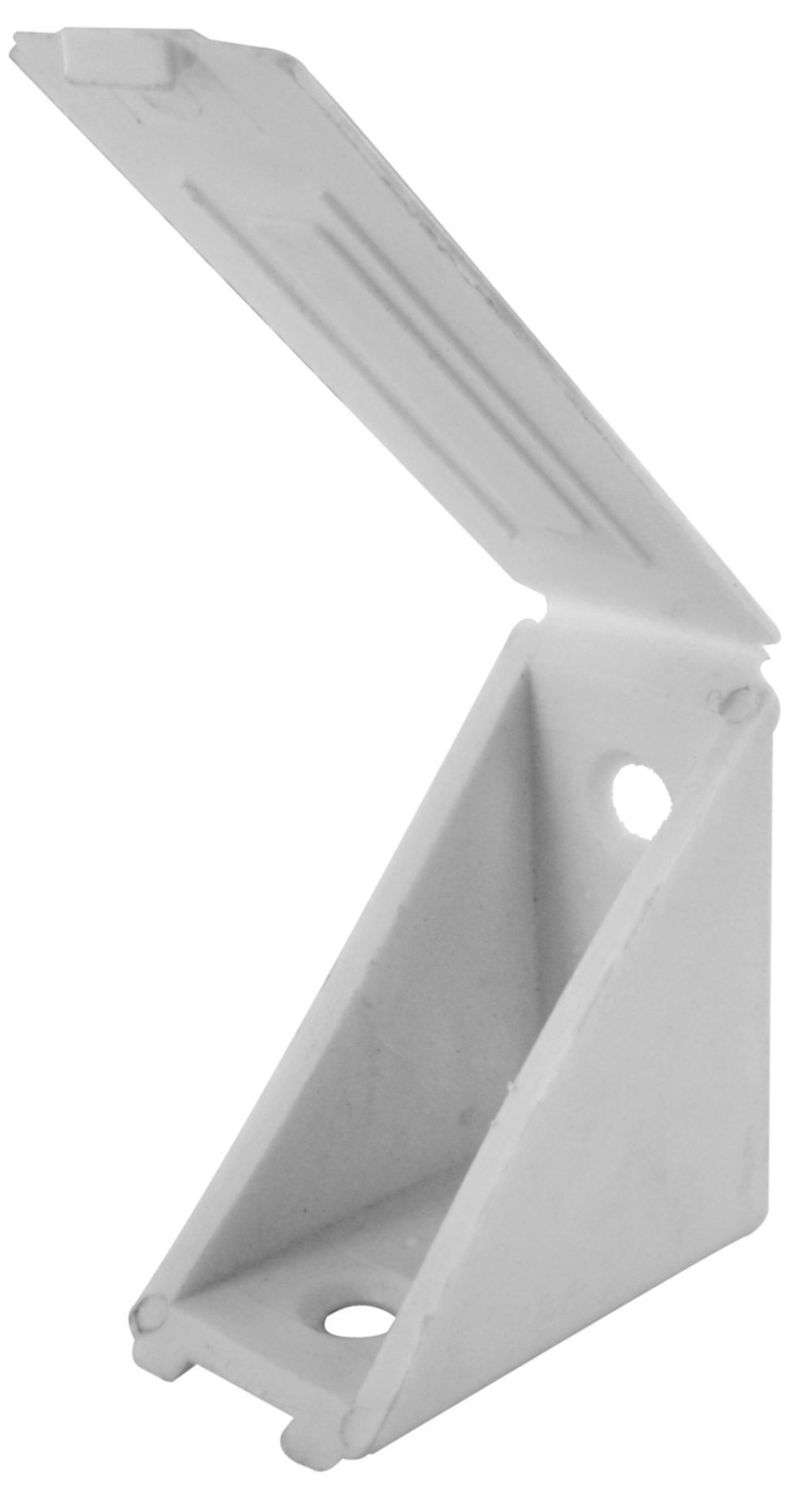 Taquet équerre 35 x 35 x 23 mm matière plastique blanc - CIME