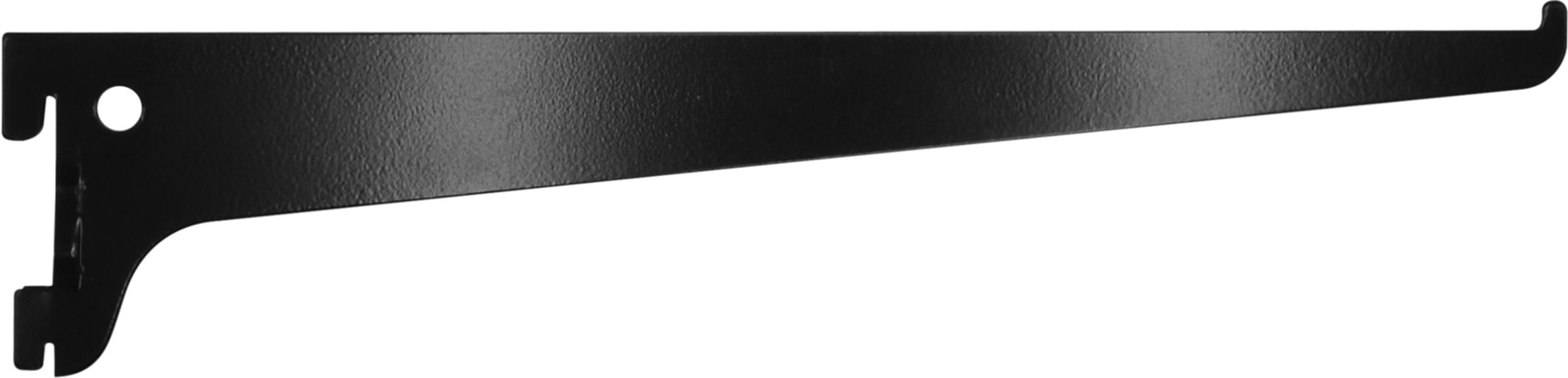 Console simple acier noir 35 cm entraxe 50 mm - CIME