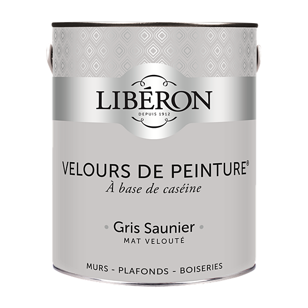 Peinture multisupport velours gris saunier 2,5L - LIBERON