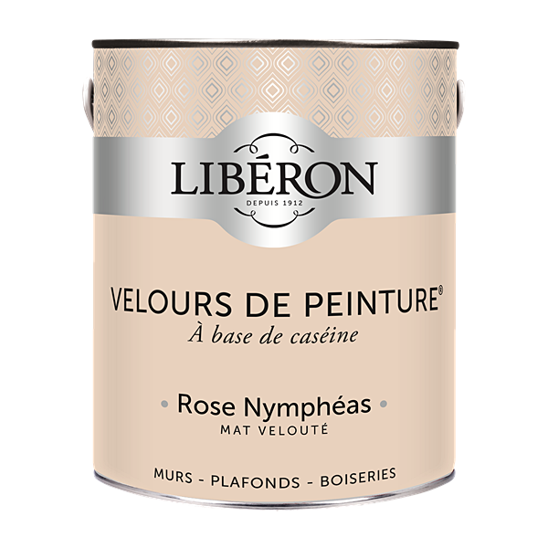 Peinture multisupport velours rose nymphéas 2,5L - LIBERON