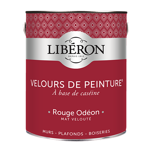 Peinture multisupport velours rouge odéon 2,5L - LIBERON
