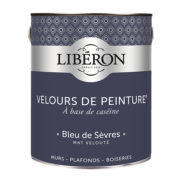 Peinture multisupport velours bleu de Sèvres 2,5L - LIBERON