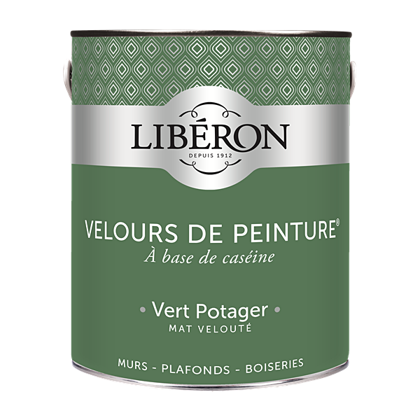 Peinture multisupport velours vert potager 2,5L - LIBERON