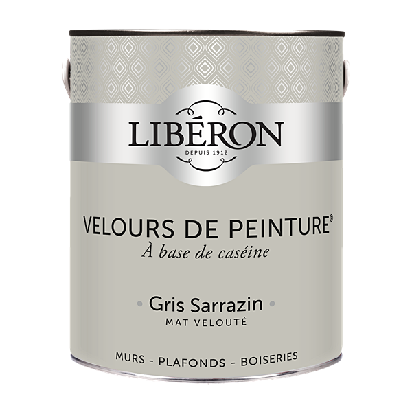 Peinture multisupport velours gris sarrasin 2,5L - LIBERON