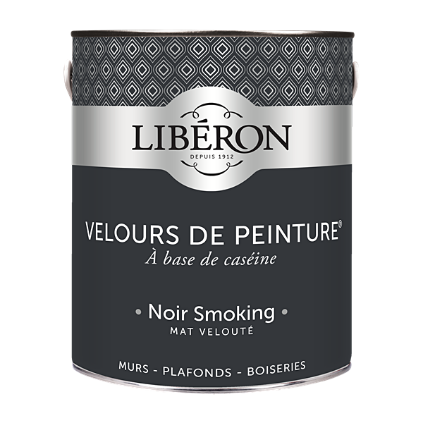 Peinture multisupport velours noir smoking 2,5L - LIBERON