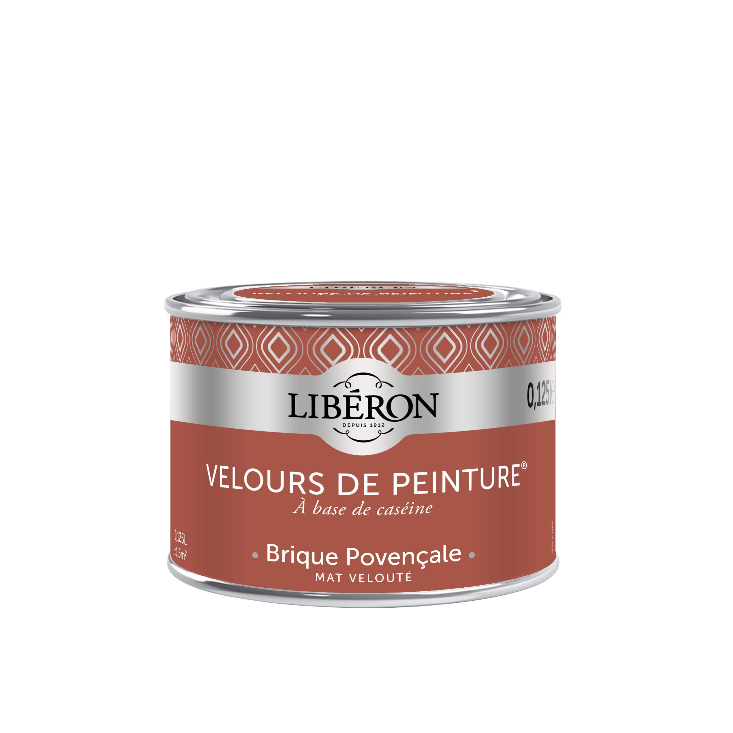 Peinture murale Velours brique provençale 125 ml - LIBERON