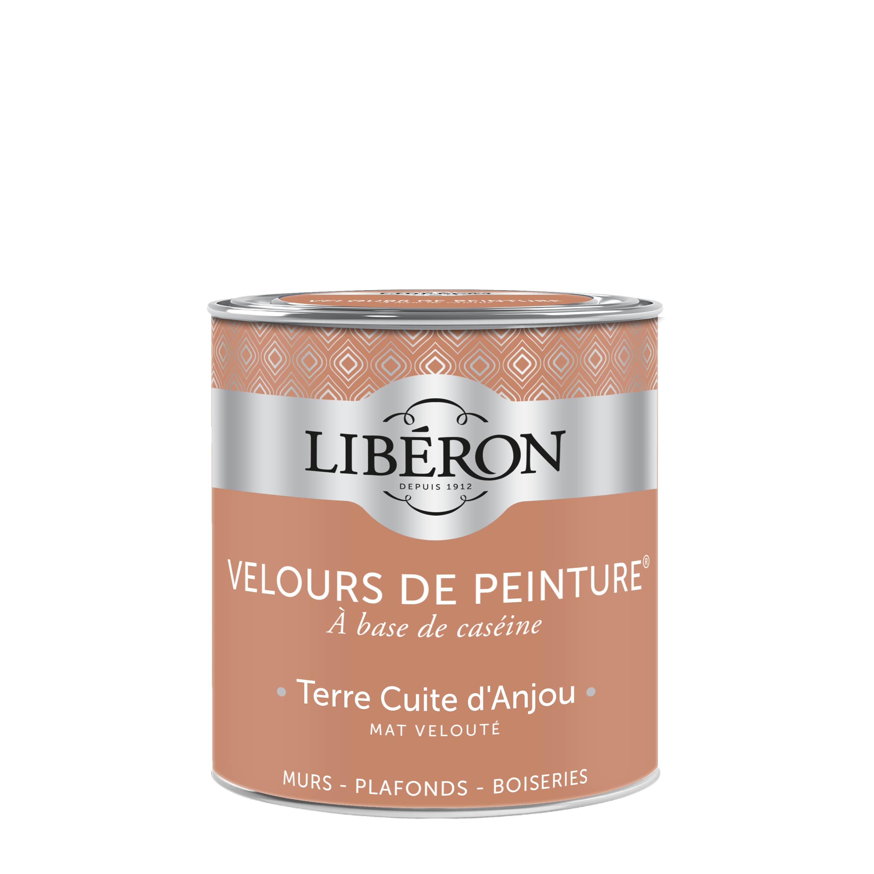 Peinture murale Velours terre cuite d'anjou 0,5 L - LIBERON