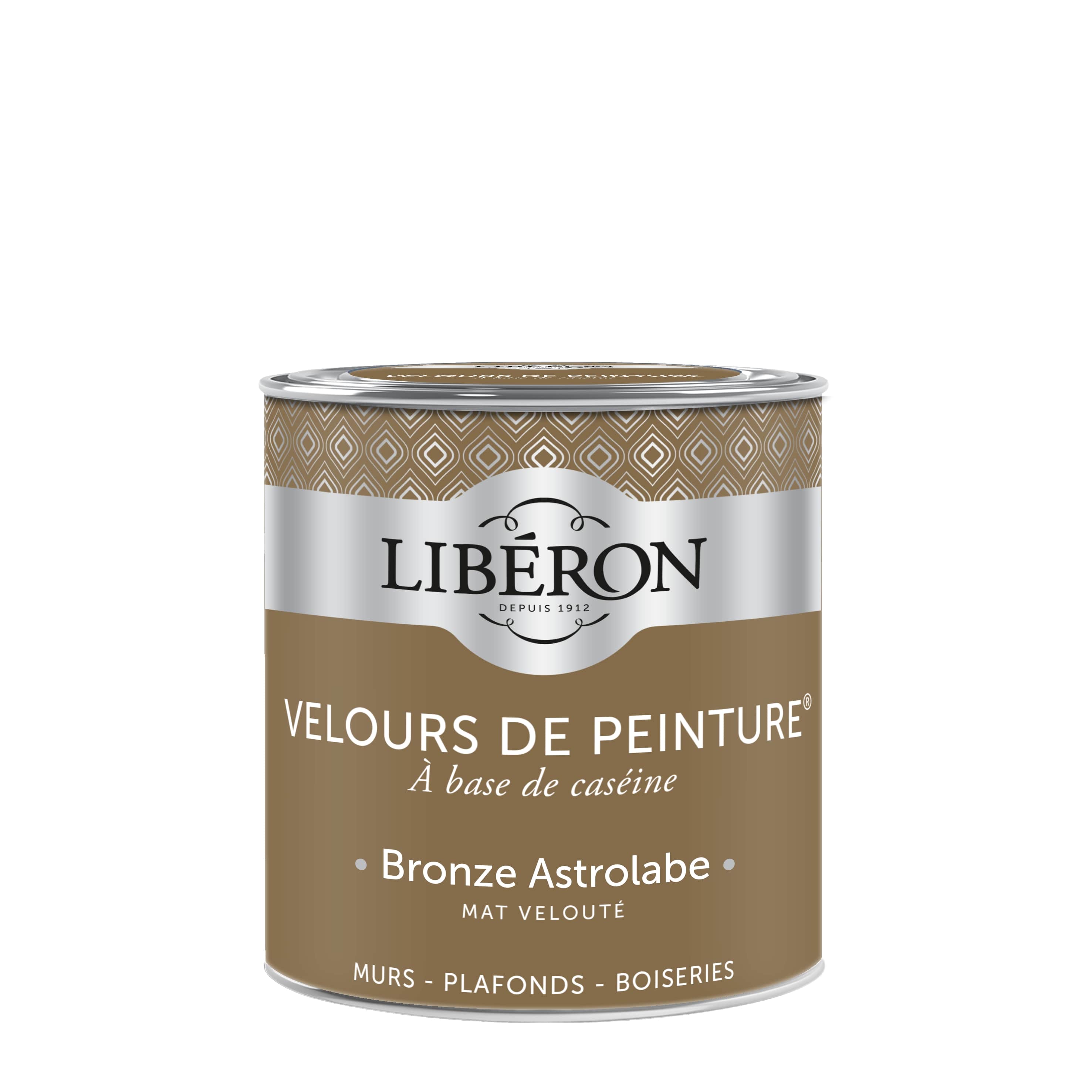 Peinture murale Velours bronze astrolabe 0,5 L - LIBERON