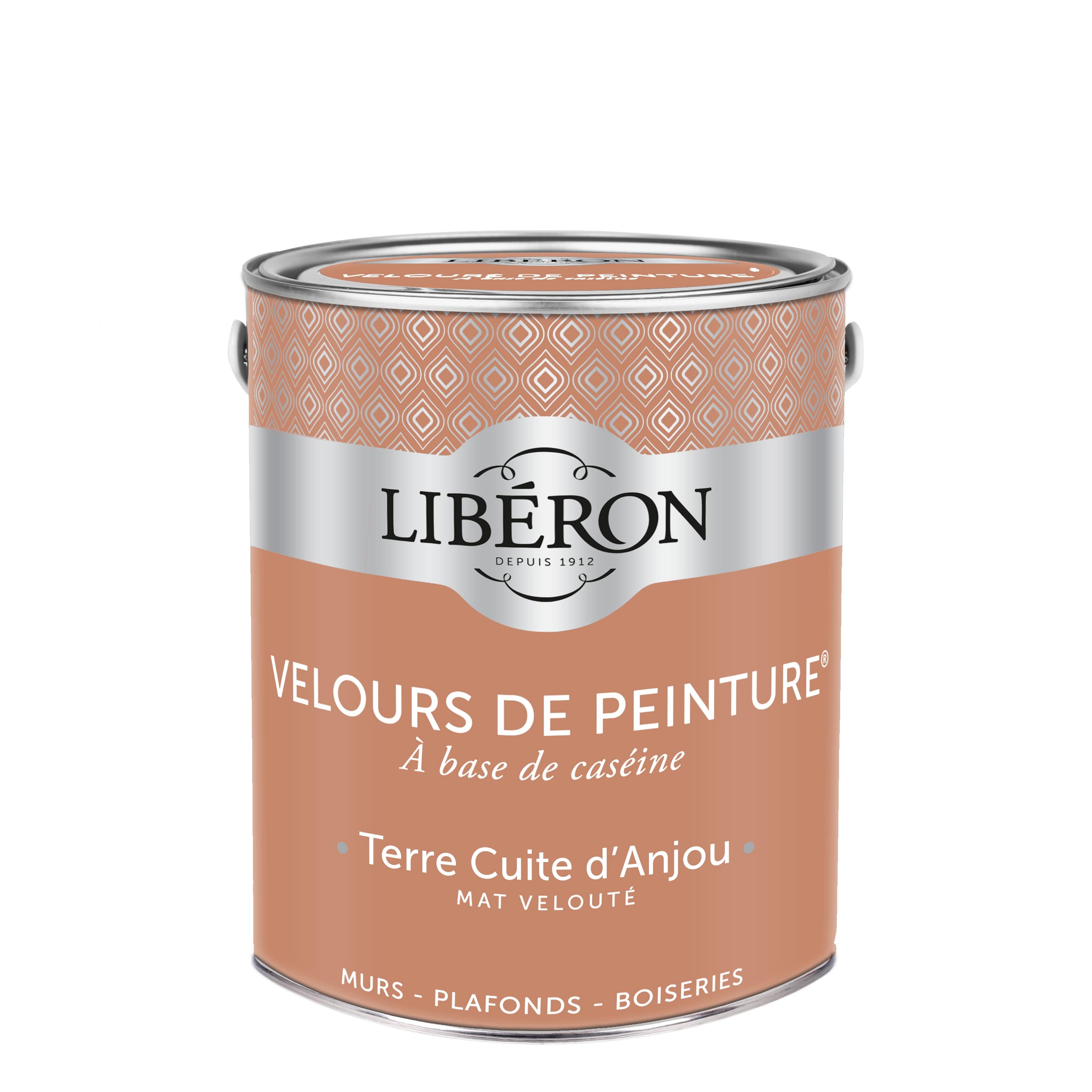 Peinture murale Velours terre cuite d'anjou 2,5 L - LIBERON