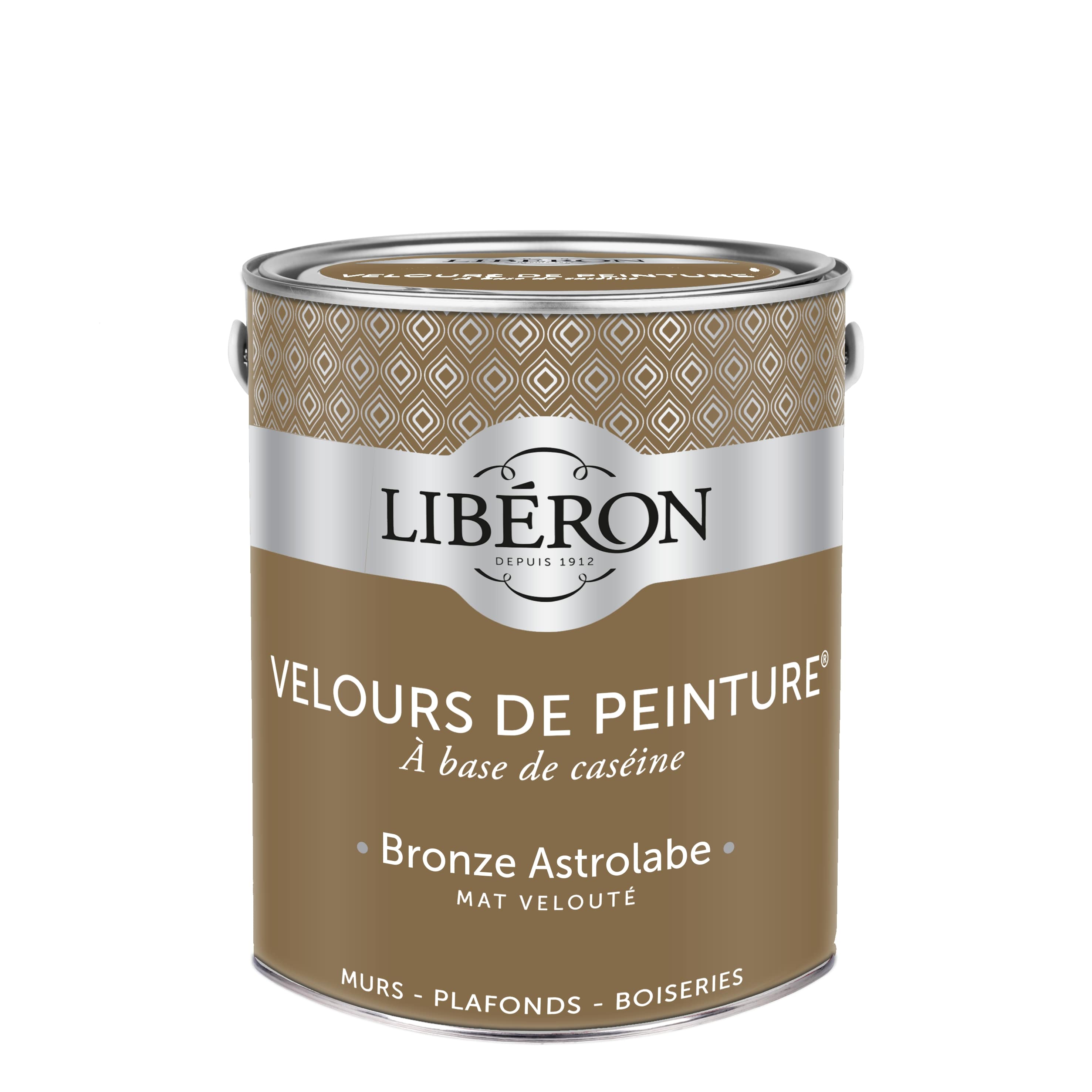 Peinture murale Velours bronze astrolabe 2,5 L - LIBERON