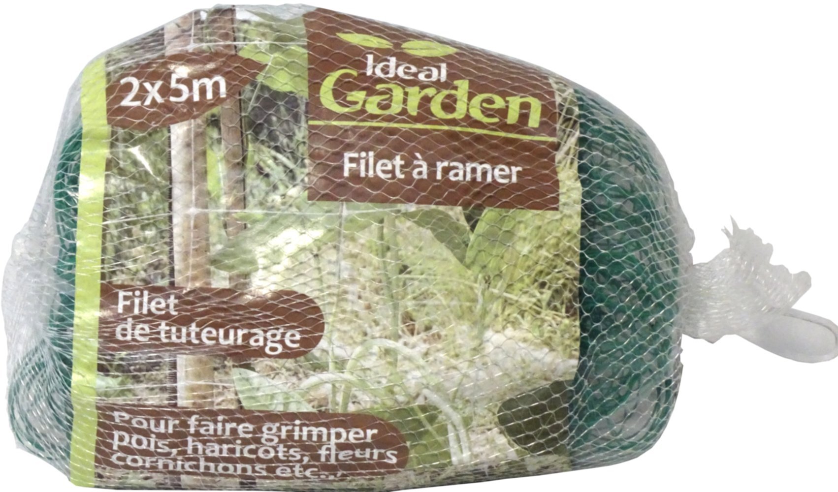 Filet à ramer 2 x 5 m vert - IDEAL GARDEN