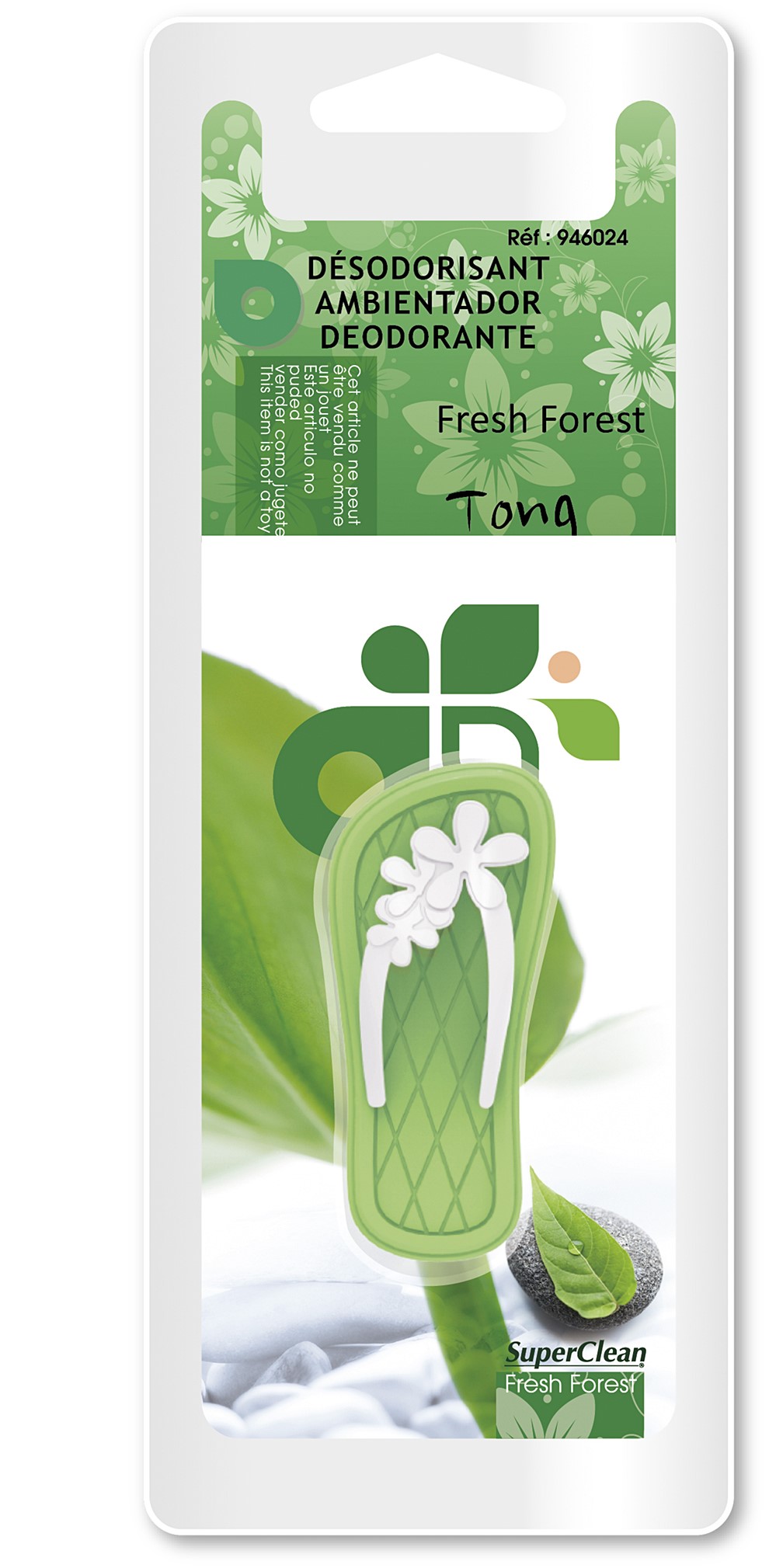 Désodorisant Tong fresh forest - SUPERCLEAN