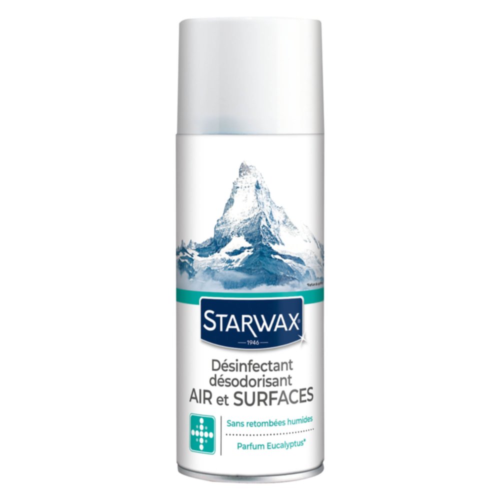 Désinfectant air et surfaces 400ml eucalyptus - STARWAX