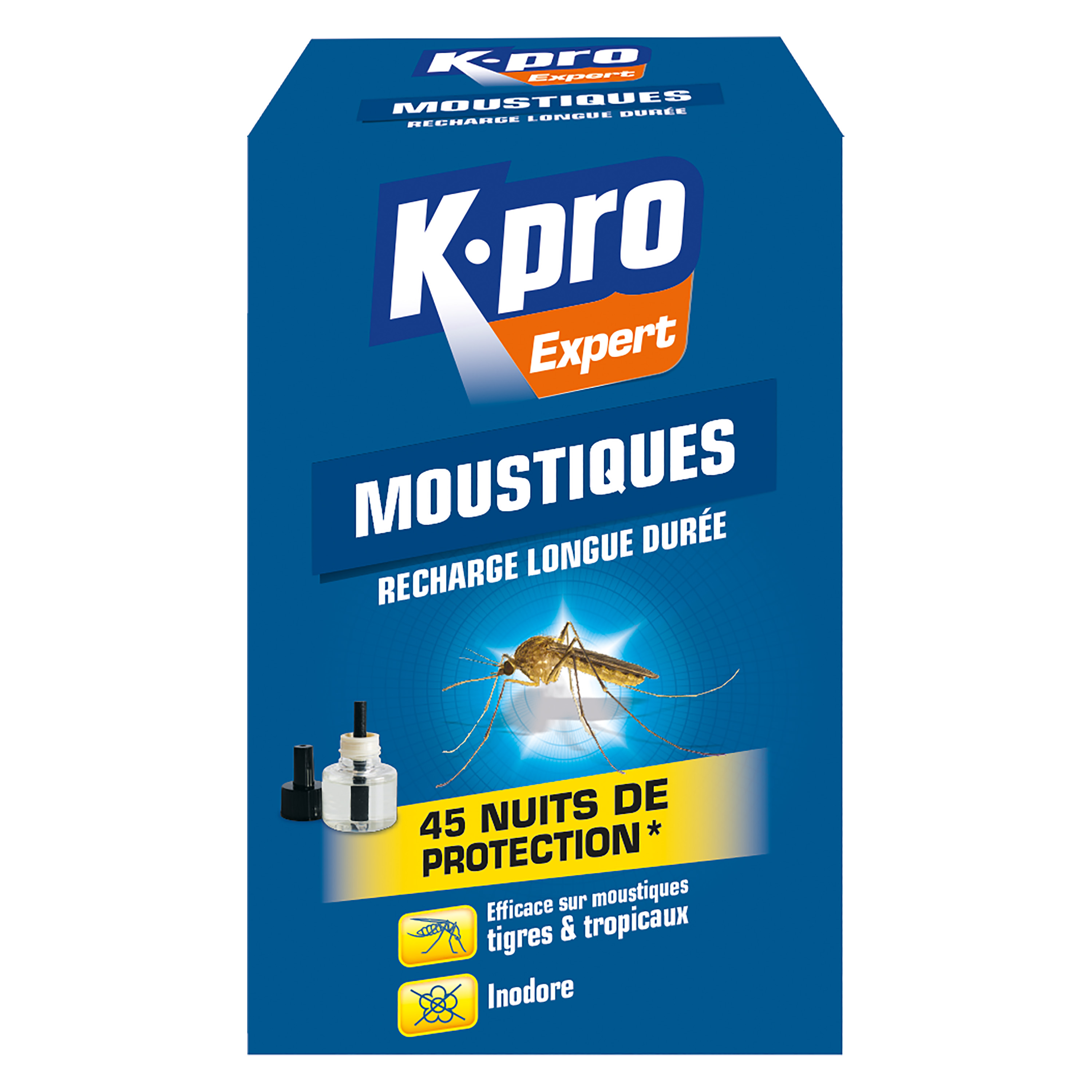 Recharge pour diffuseur anti-moustiques - K.PRO
