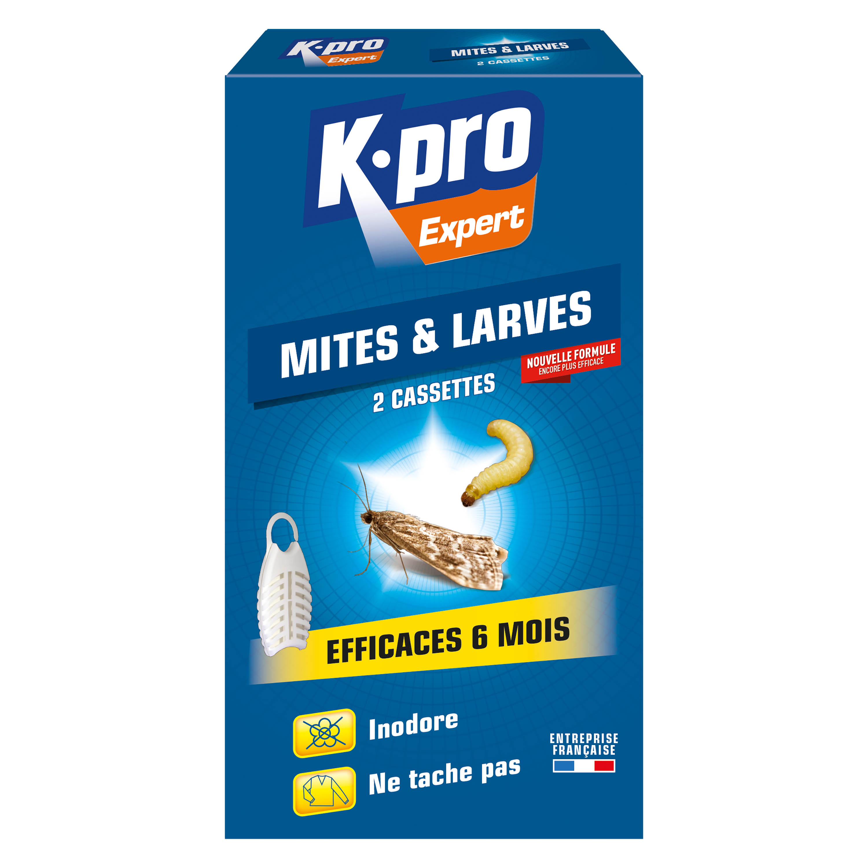Cassette anti-mites et larves - K.PRO