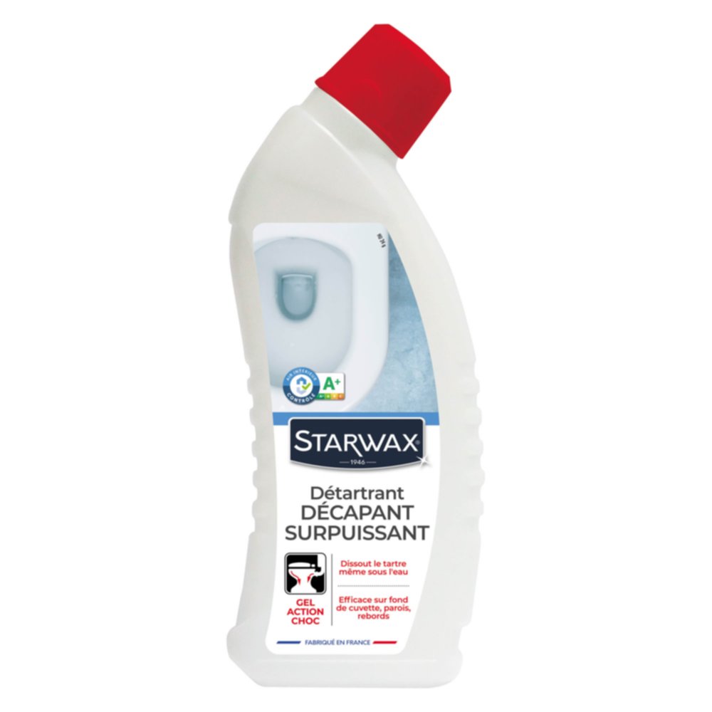 Détartrant surpuissant gel WC 750ml - STARWAX
