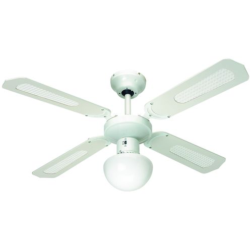 Ventilateur de plafond 4 pales blanc - FARTOOLS