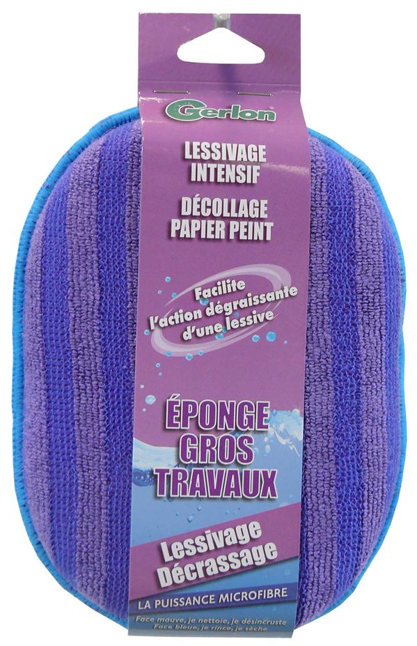 Éponge gros travaux microfibre - GERLON