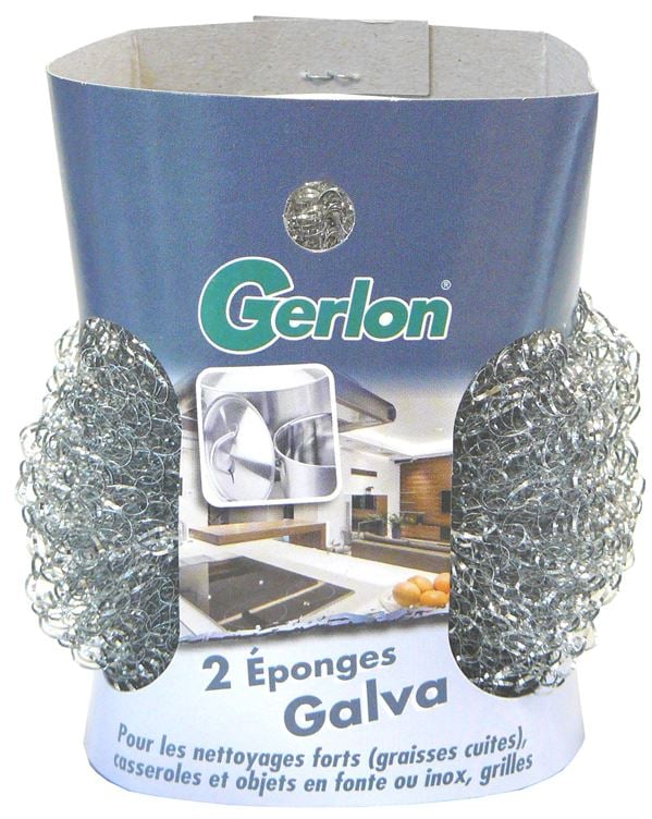 2 éponges galvanisées - GERLON