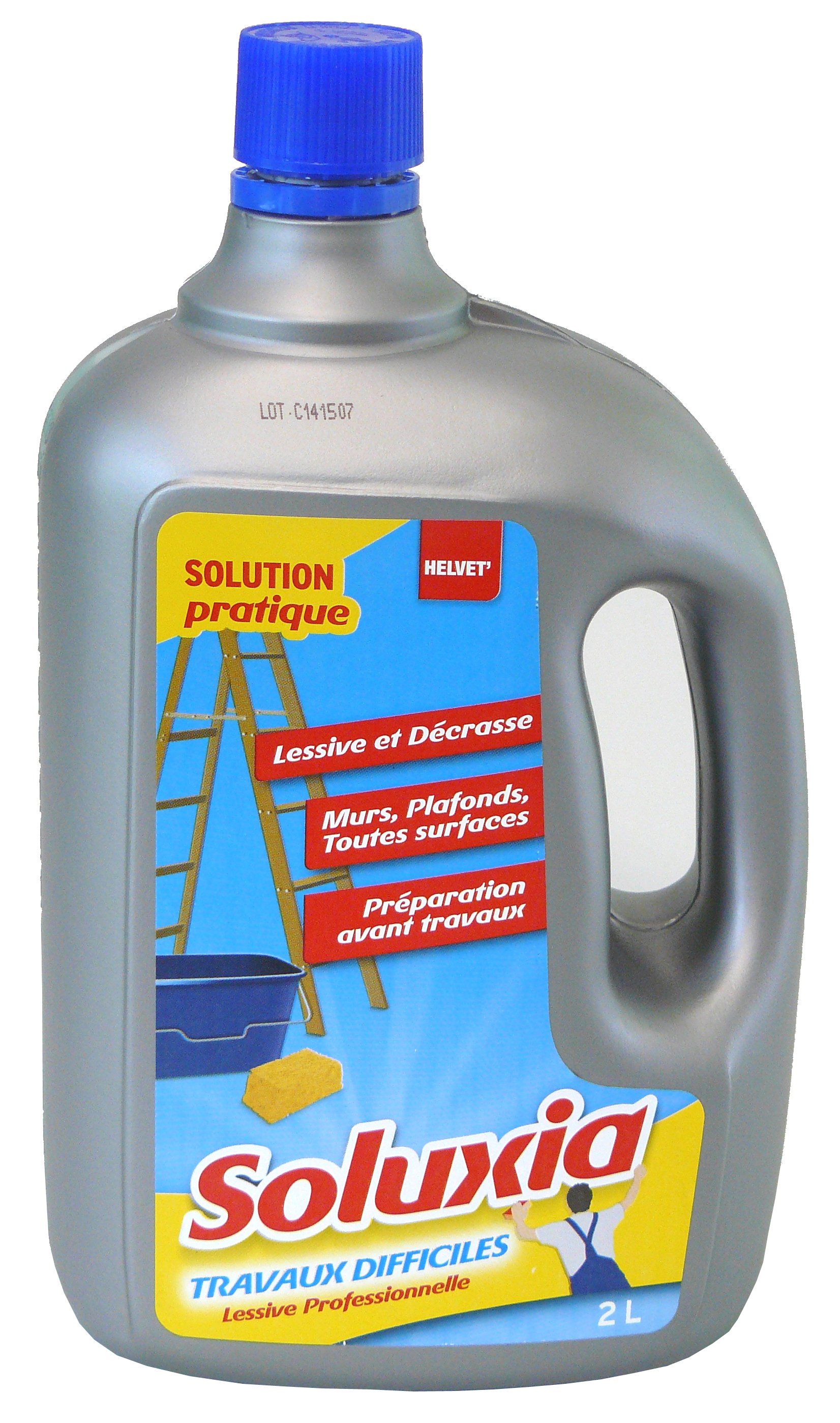 Lessive Liquide Travaux Difficiles 2 L - SOLUXIA