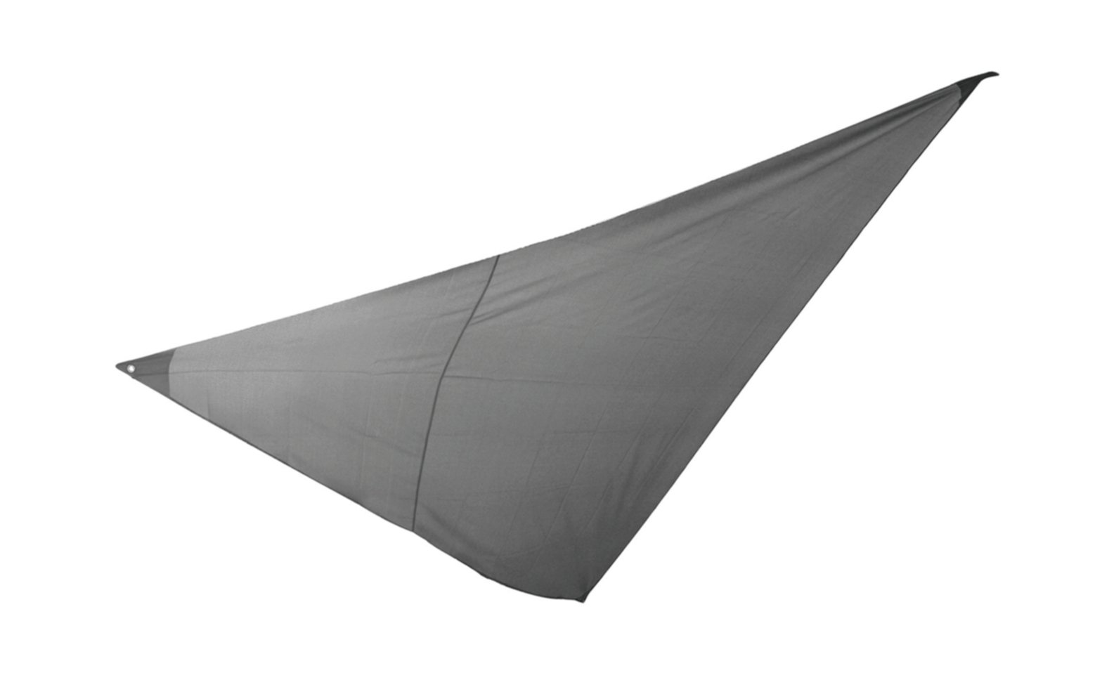 Voile d'ombrage triangle 2 x 2 x 2 m polyester/anthracite