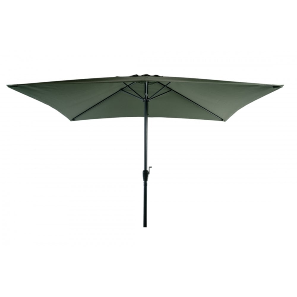 Parasol 2 x 3 m alu kaki - ESSENCIEL GREEN