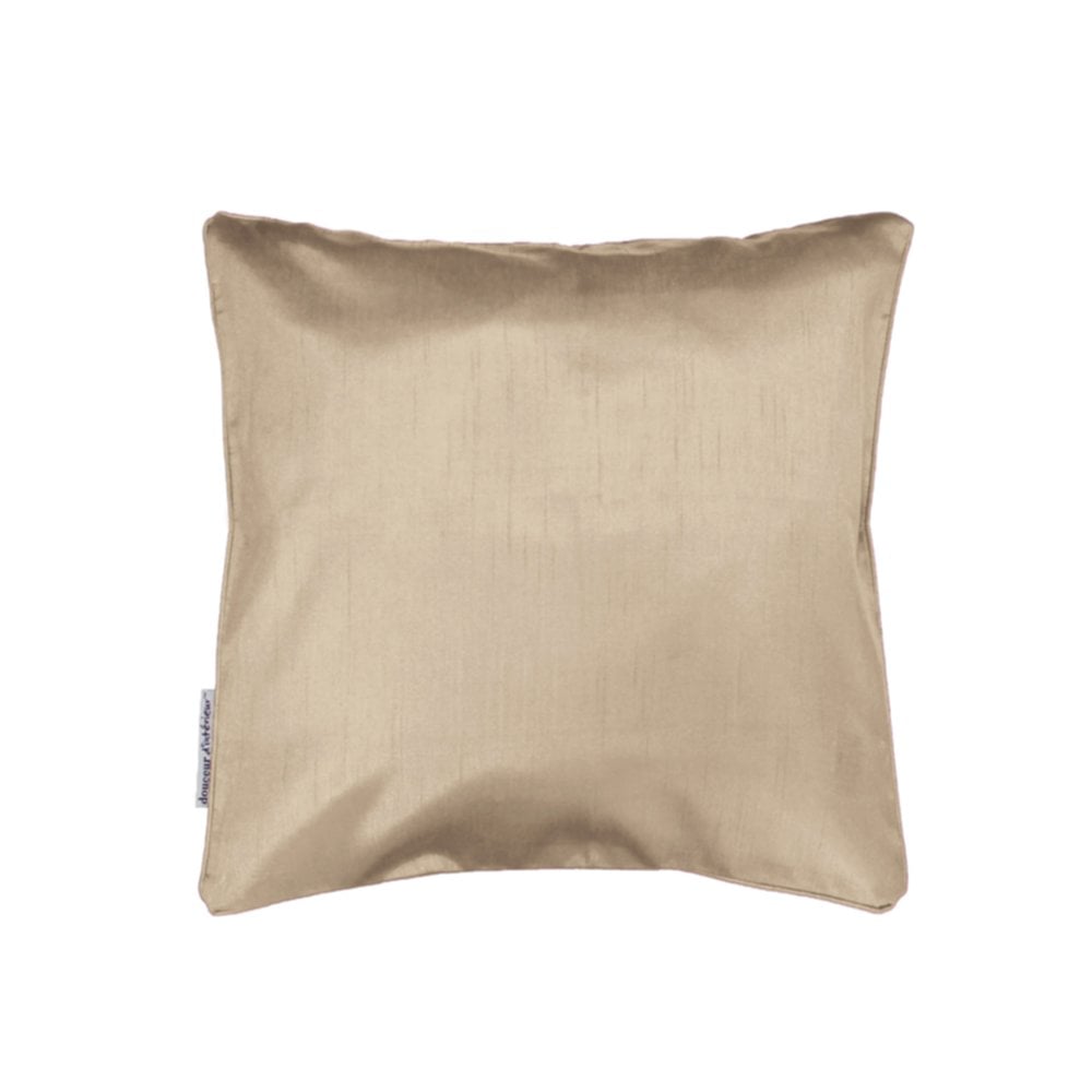 Housse de coussin Shana unie lin - D.D'INTERIEUR