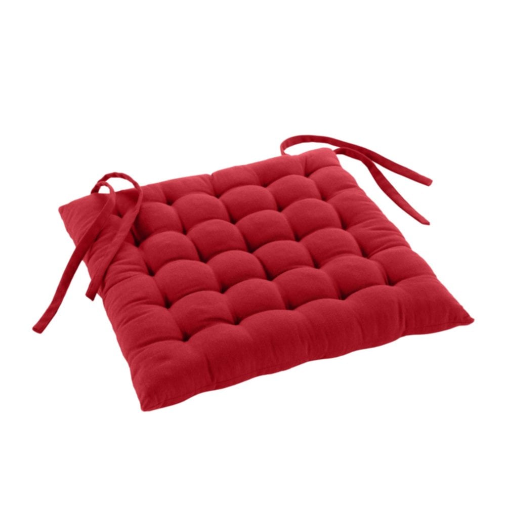 Assise 38 x 38 cm Twily rouge - D.D'INTERIEUR