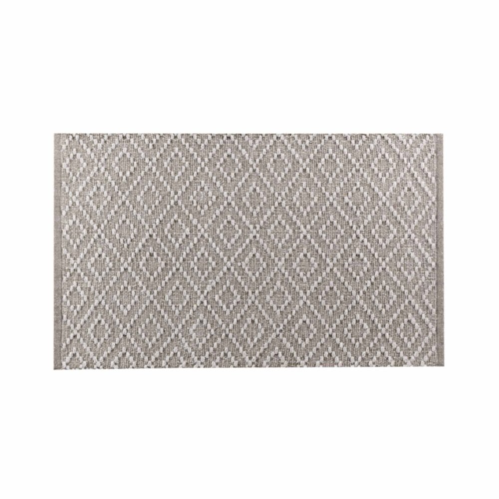 Tapis Dorana tissé 50 x 80 cm polycoton -  D.D'INTERIEUR