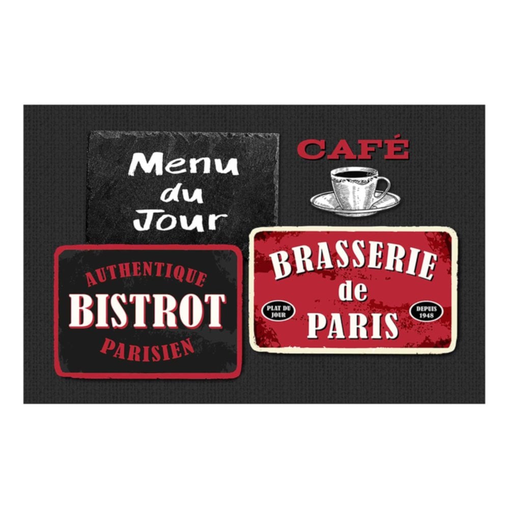 Set de table 28.5 x 43.5 cm Au bistrot - DECORLINE