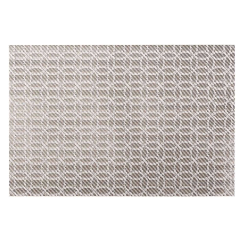 Set de table 28,5 x 44 cm PVC Damier beige - D.D'INTERIEUR