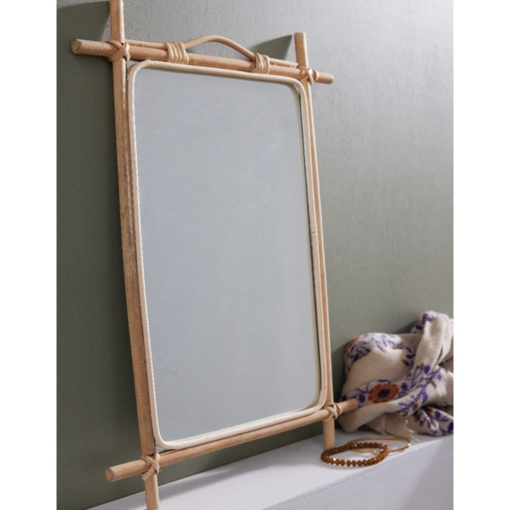 Miroir rectangle Matisse 32 x 32 cm naturel - TODAY