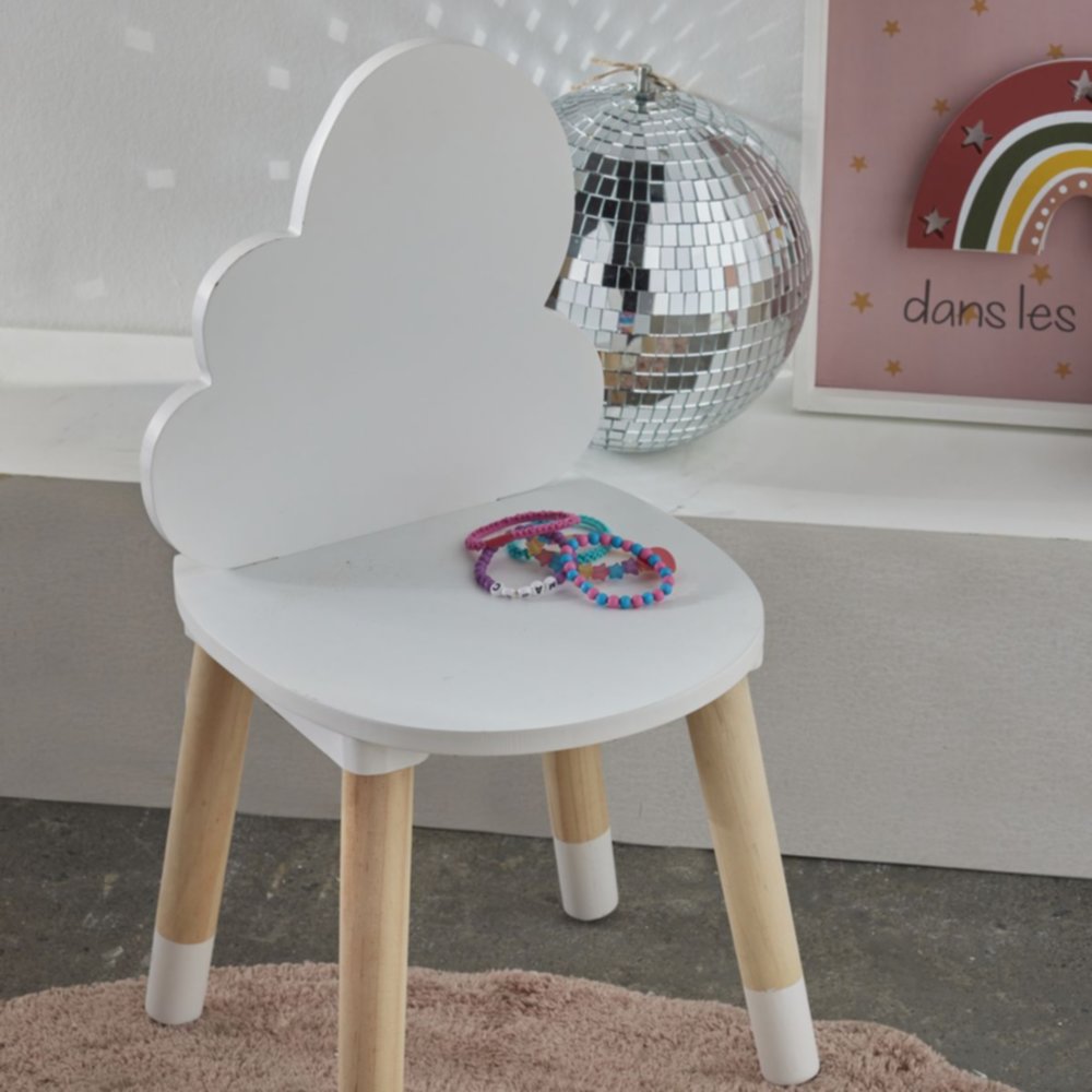 Chaise enfant La tête dans les nuages Ø28 x H28 cm - TODAY