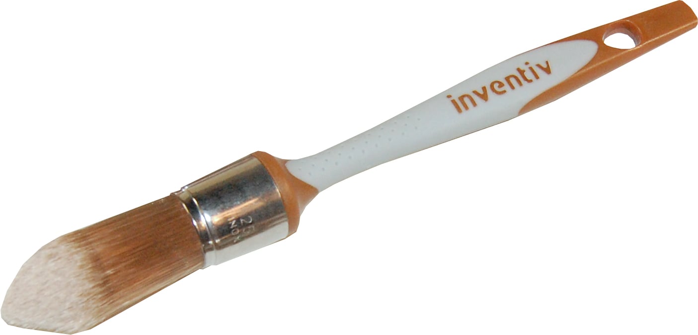 Pinceau à rechampir Lasuré Vernis 25 mm - INVENTIV