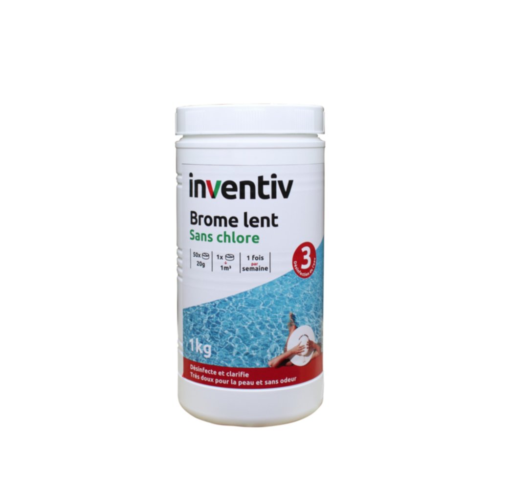 Pastille de Brome lent 20g 1 kg - INVENTIV