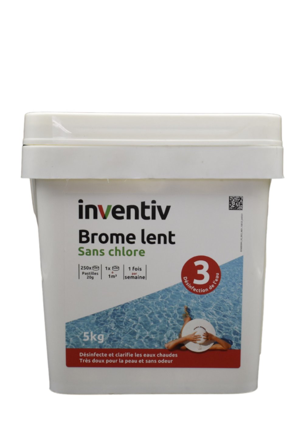 Pastille de Brome lent 200g 5 kg - INVENTIV