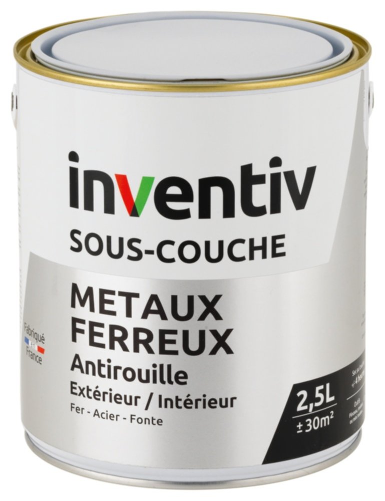 Sous-couche métaux ferreux 2,5 L - INVENTIV