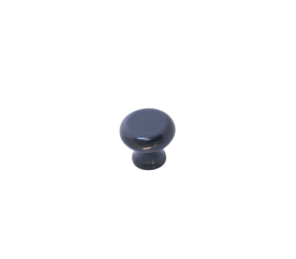 Set de 4 boutons de meuble plastique Ø32 mm noir - 1ER